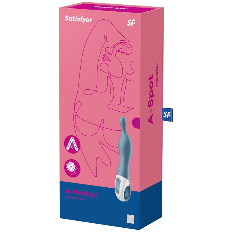 Erstaunlicher blauer 1-Punkt-Vibrator
