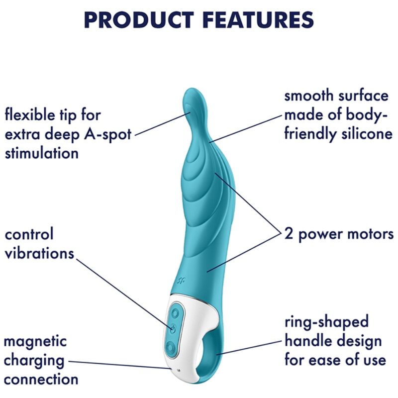 Amazing 2 Aspot Türkis Vibrator