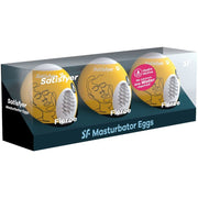 3 wilde Masturbator-Eier