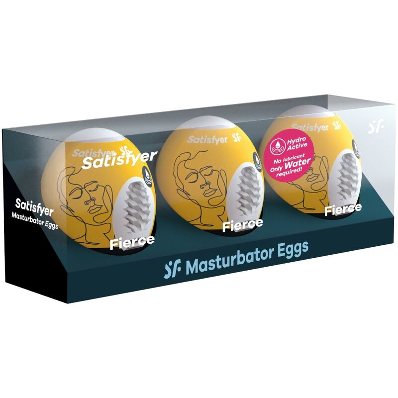 3 wilde Masturbator-Eier