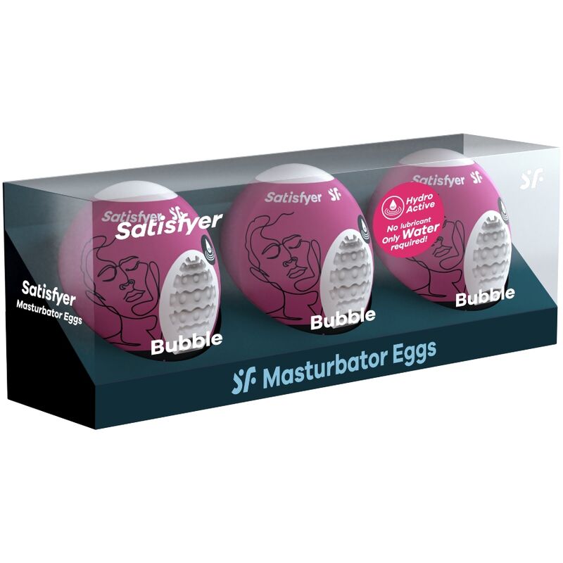 3 Bubble-Masturbator-Eier