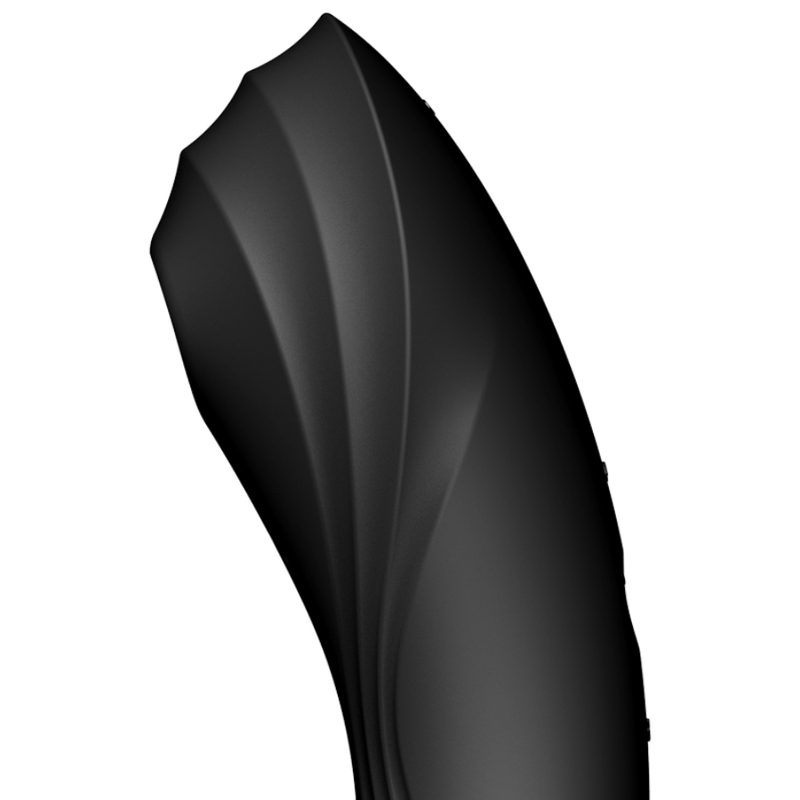 Curvy Trinity 4 Schwarzer Stimulator und Vibrator