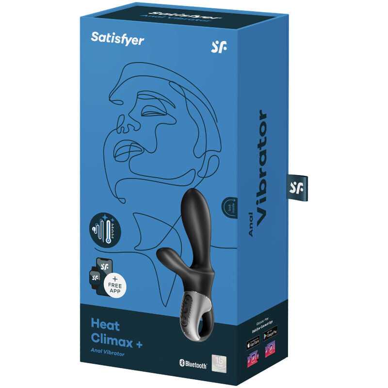 Heat Climax+ Black Anal Vibrator Anwendung