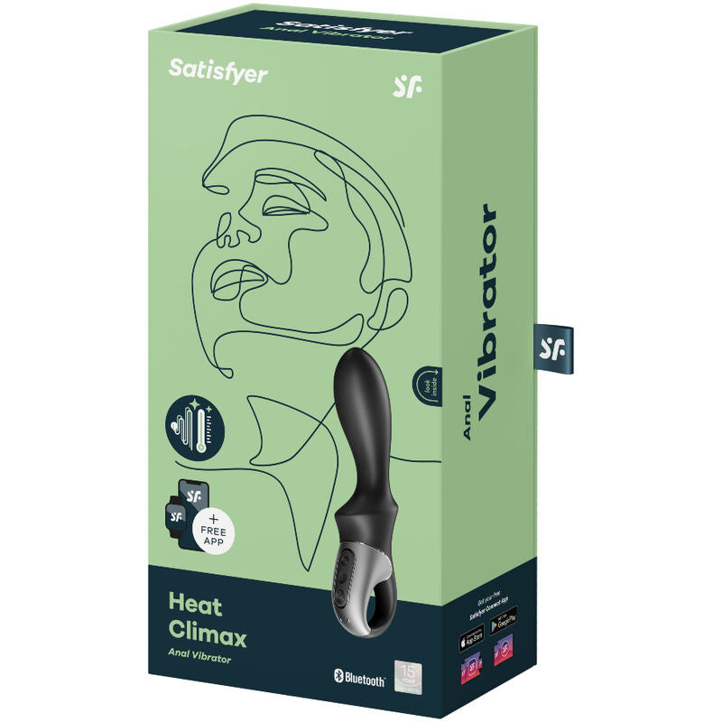 Heat Climax Black Anal Vibrator Anwendung