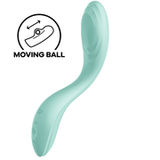 G-Punkt-Vibrator „Rolling Pleasure“ grün