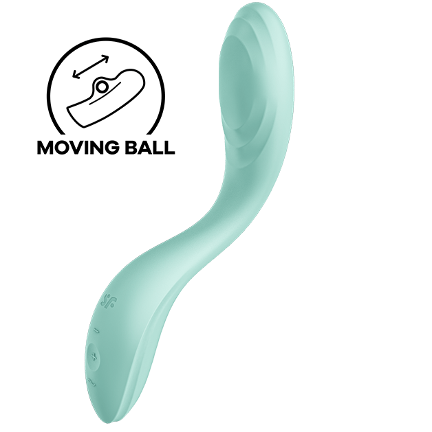 G-Punkt-Vibrator „Rolling Pleasure“ grün