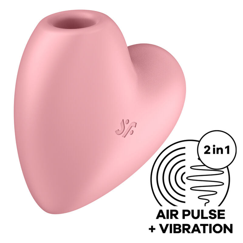 Cutie Herzstimulator und Vibrator blau
