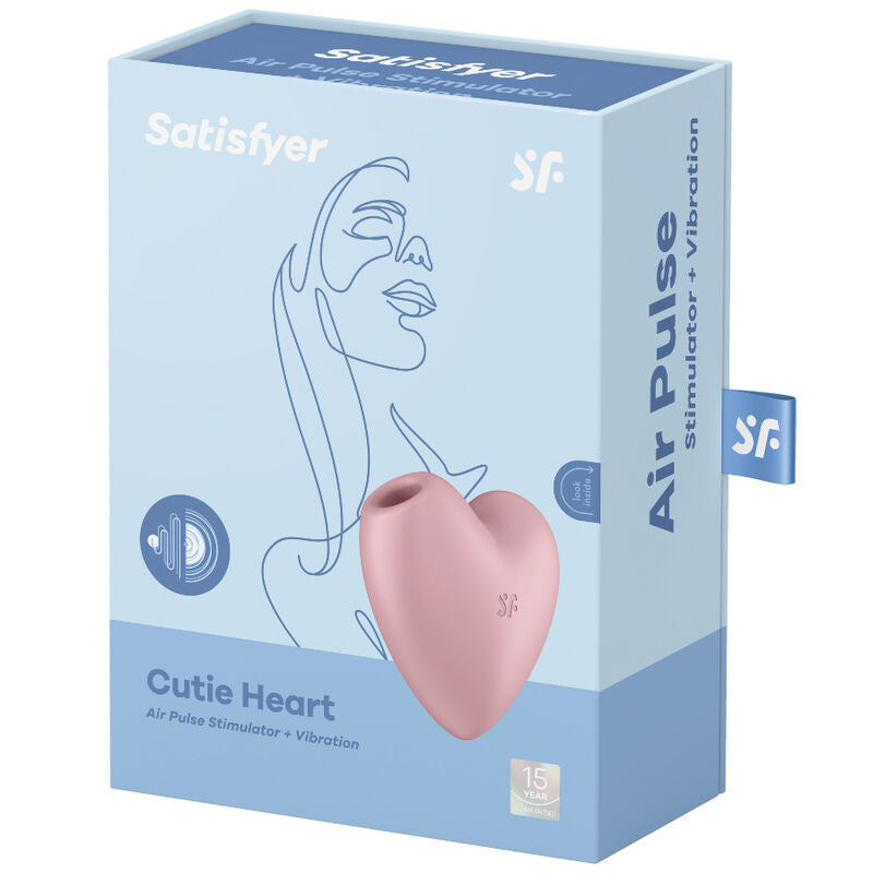 Cutie Herzstimulator und Vibrator blau