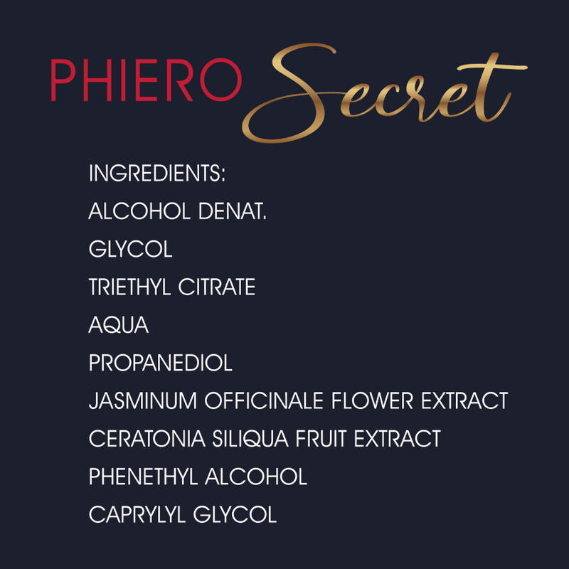 Phiero Secret Natürliche geruchlose Kombination weiblicher Sexualhormone 15 ml