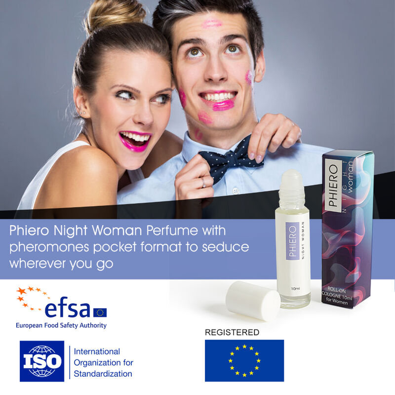 Phiero Nachtfrau. Pheromonparfüm im Roll-on-Format für Frauen