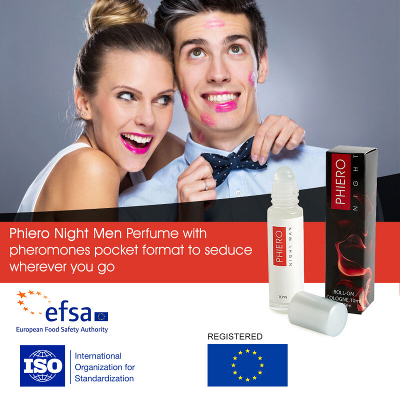 Phiero Night Man Pheromonparfüm für Männer mit Roll-on