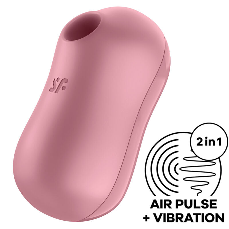 Zuckerwatte-Stimulator und Vibrator lila