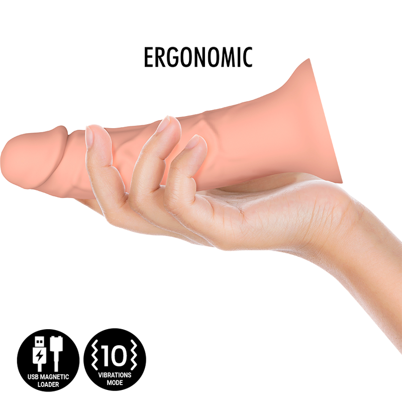 Asher Original Dildo M – Vibrator kompatibel mit der WatchMe Wireless-Technologie