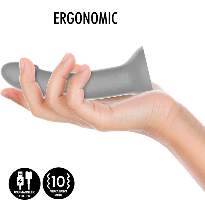 Rune Majestic Dildo S – Kompatibel mit Watchme Vibrator Wireless-Technologie