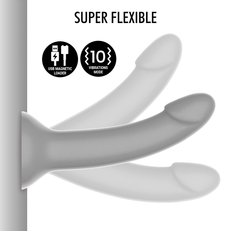 Rune Majestic Dildo S – Kompatibel mit Watchme Vibrator Wireless-Technologie