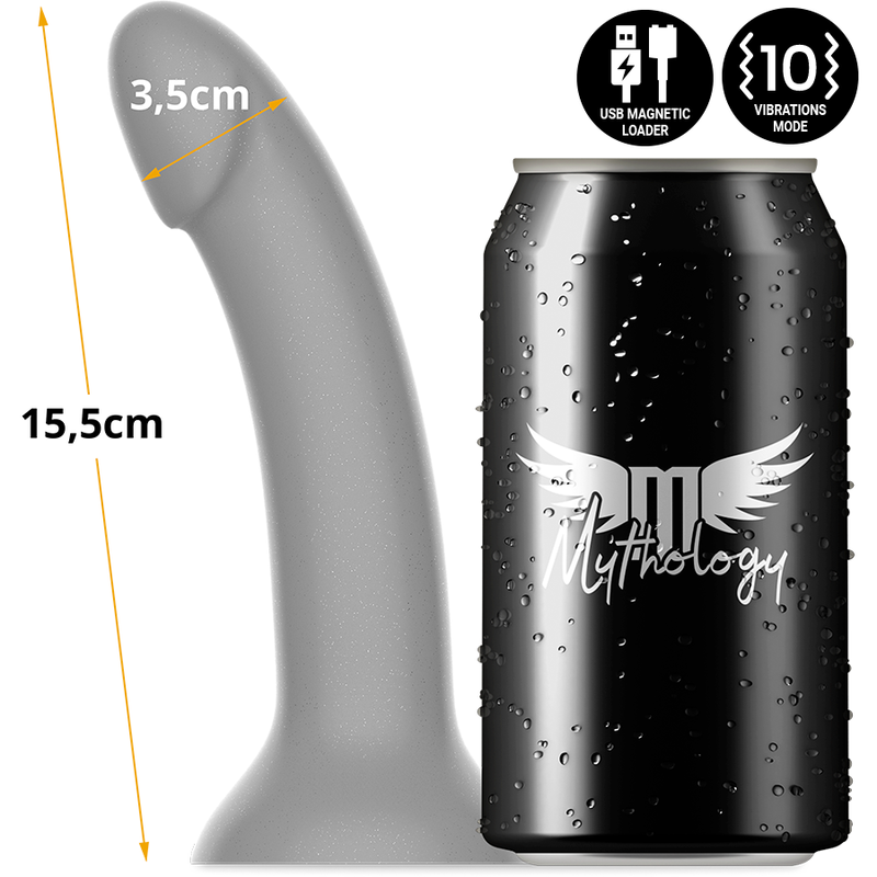 Rune Majestic Dildo S – Kompatibel mit Watchme Vibrator Wireless-Technologie