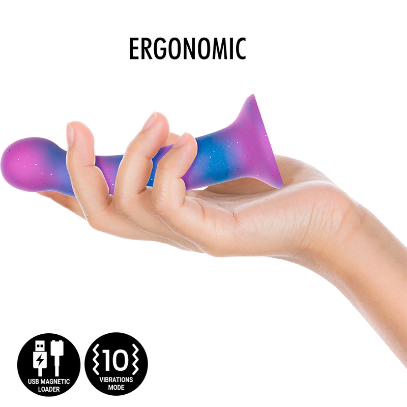 Dion Galactic Dildo S – Kompatibel mit Watchme Vibrator Wireless-Technologie