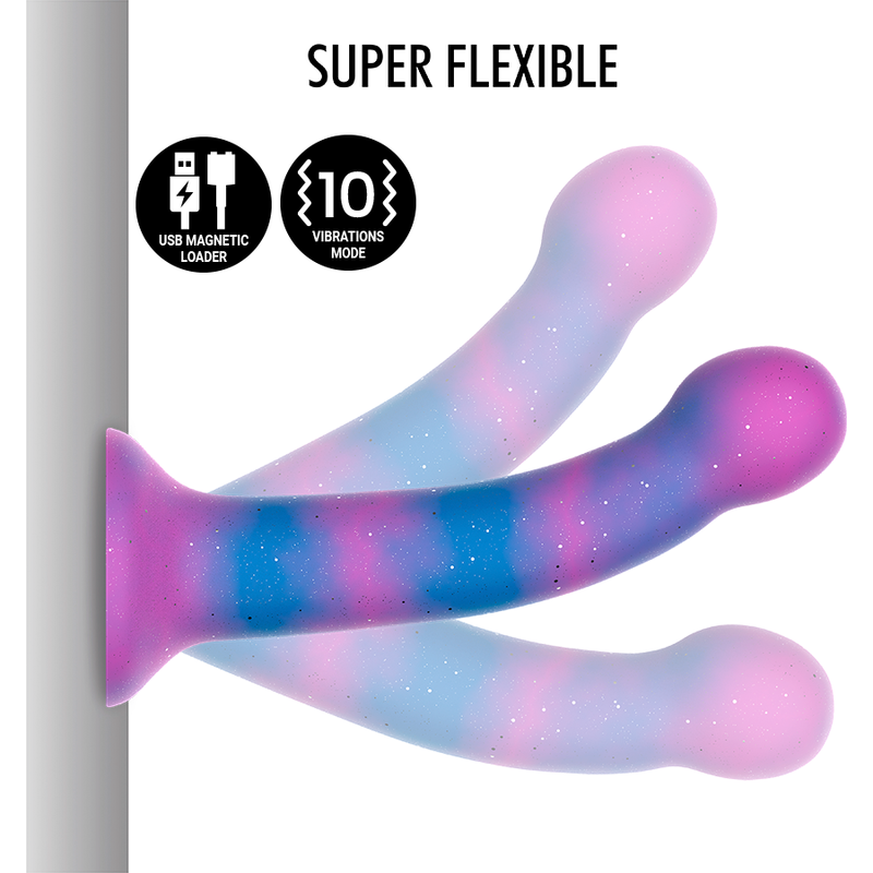 Dion Galactic Dildo S – Kompatibel mit Watchme Vibrator Wireless-Technologie