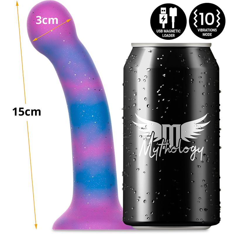 Dion Galactic Dildo S – Kompatibel mit Watchme Vibrator Wireless-Technologie
