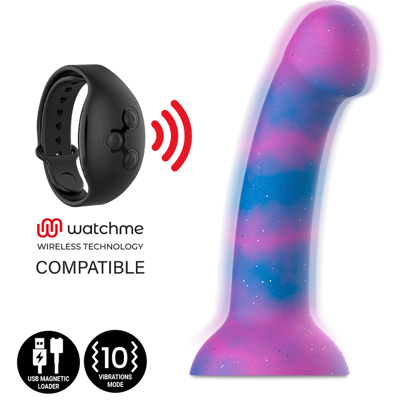 Dion Galactic Dildo M – Kompatibel mit Watchme Vibrator Wireless-Technologie