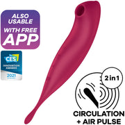 Twirling Pro+ Stimulator und Vibrator App grün