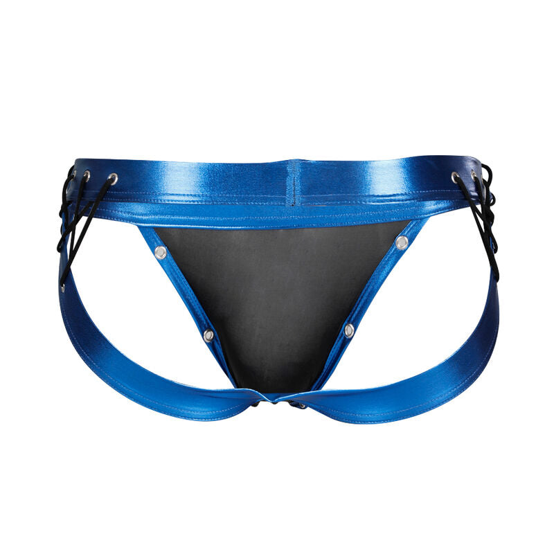 Jockstrap Desire Leder blau s
