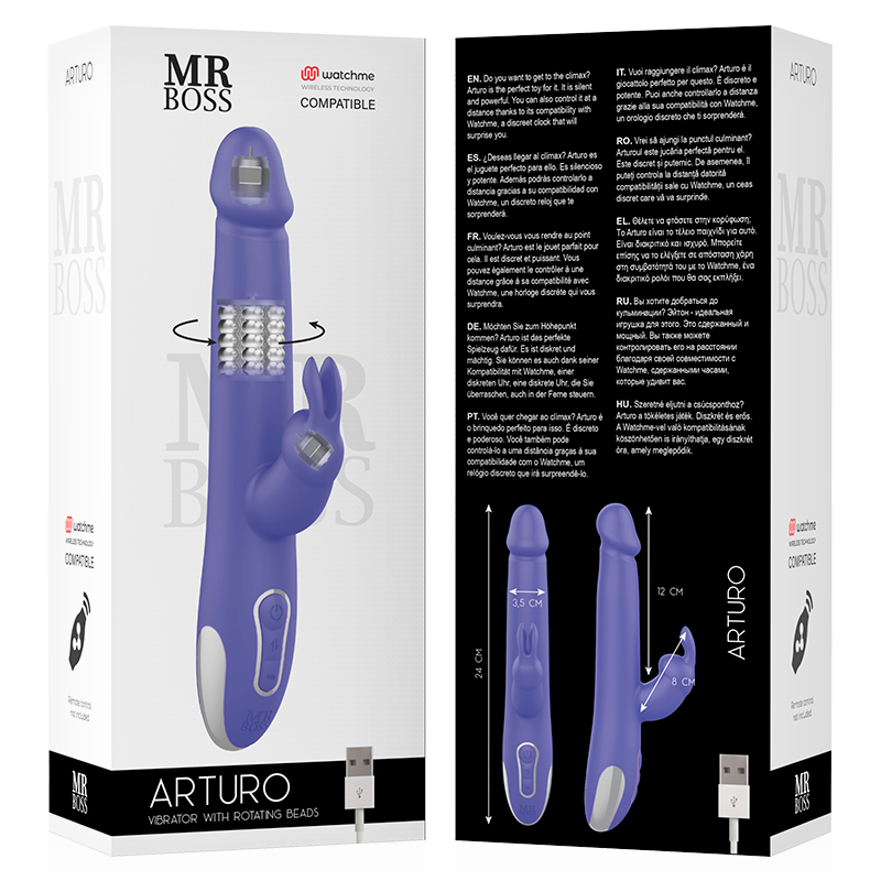 Arturo Vibrator und Rotator kompatibel mit der Watchme-Funktechnologie