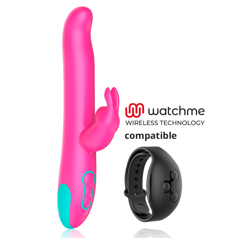 Pluto Rabbit-Vibrator und Rotator, kompatibel mit WatchMe Wireless-Technologie