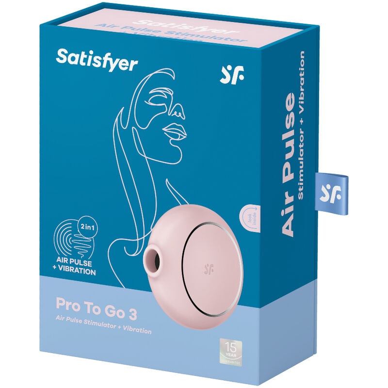 Air Pulse Pro To Go 3 Schwarz Doppelstimulator und Vibrator