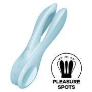 Dreiervibrator 1 blau