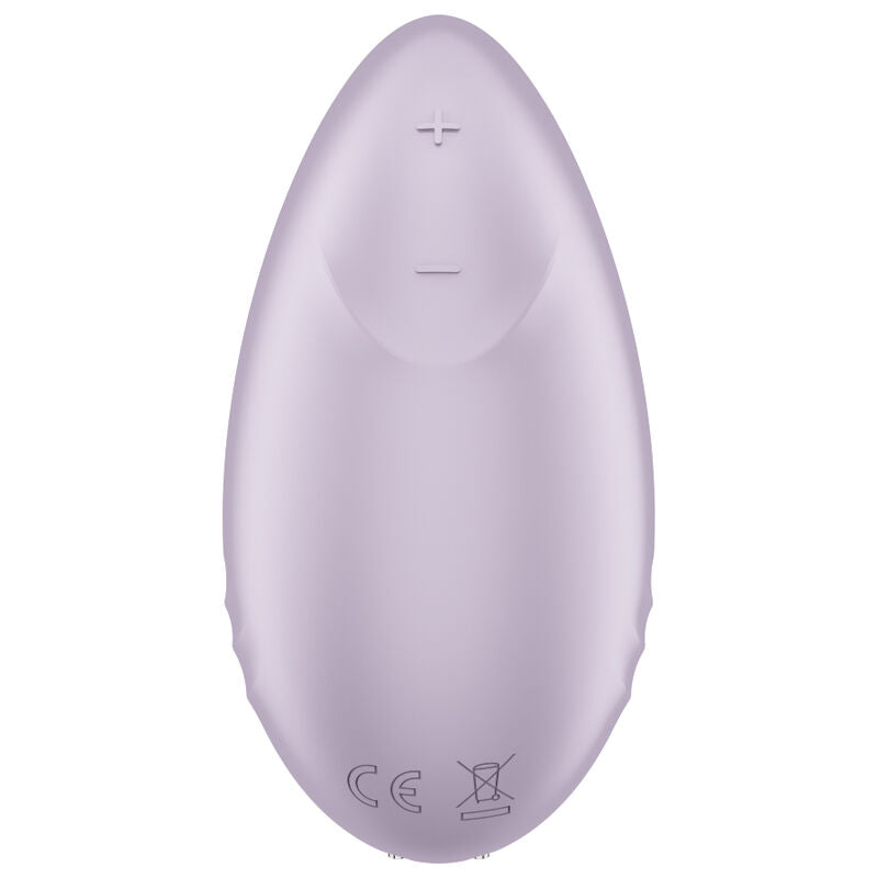 Blauer, beweglicher Vibrator mit tropischer Spitze