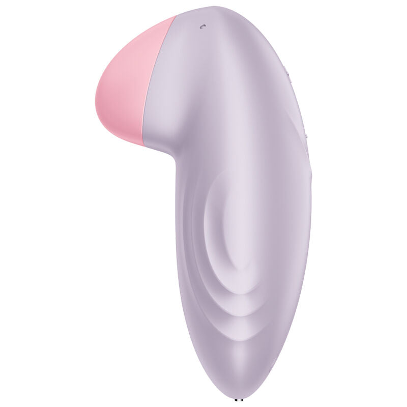 Blauer, beweglicher Vibrator mit tropischer Spitze