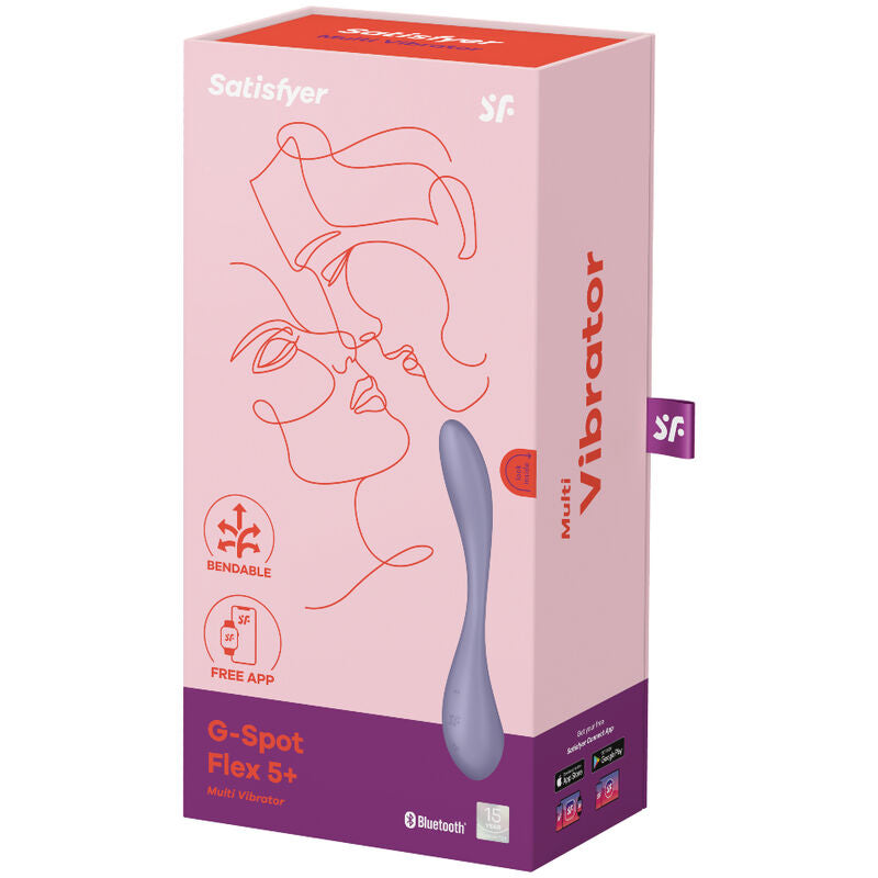 Flex 5 Blauer Multi-G-Punkt-Vibrator