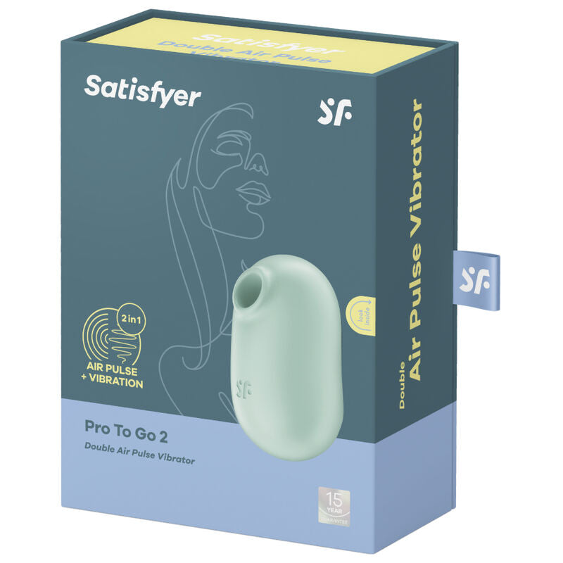 Air Pulse Pro To Go 2 Lila Doppelstimulator und Vibrator