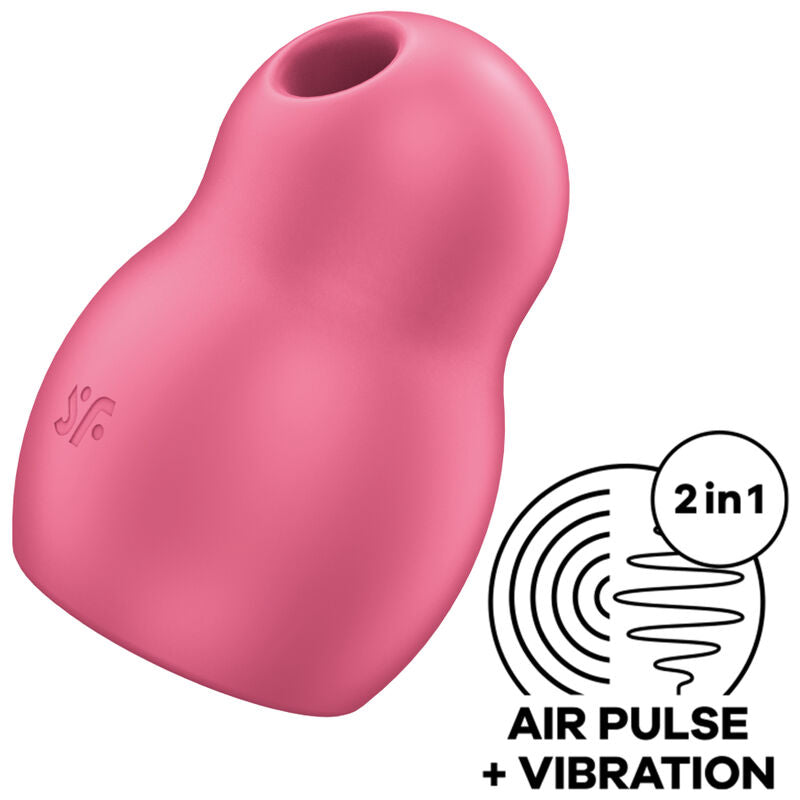 Air Pulse Pro To Go 1 Rot Doppelstimulator und Vibrator