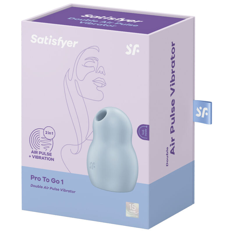 Air Pulse Pro To Go 1 Rot Doppelstimulator und Vibrator