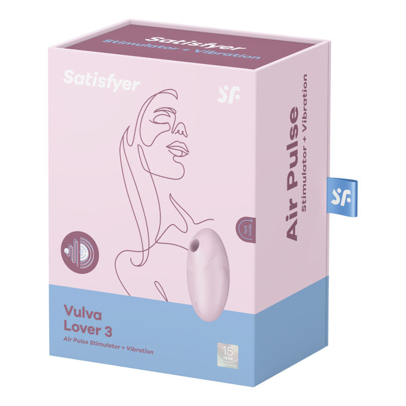 Vulva Lover 3 Stimulator und Vibrator schwarz