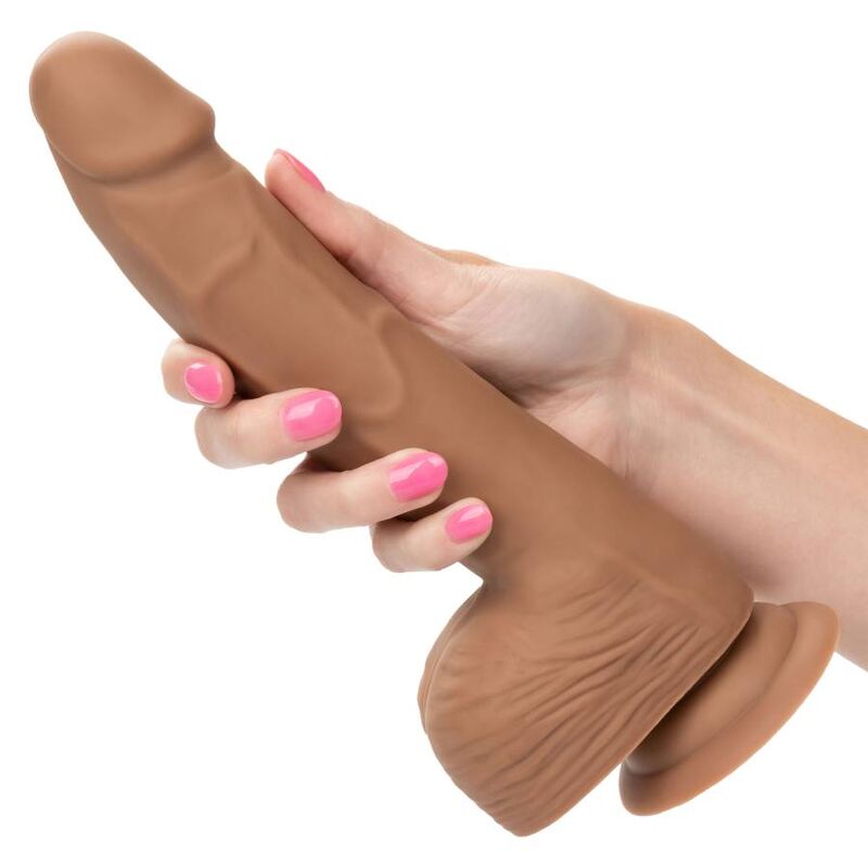 20,32 cm braune Silikonnägel