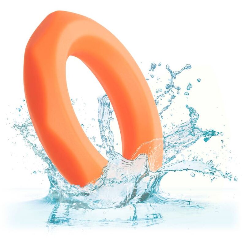 Oranger Alpha-Sexagon-Ring
