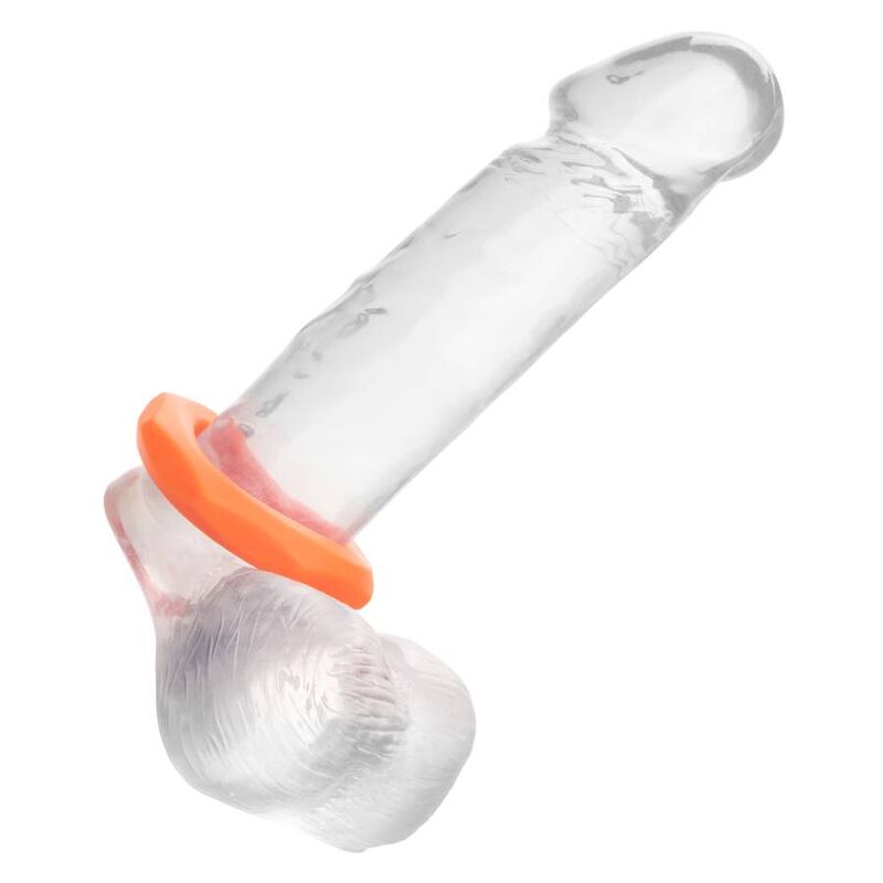 Oranger Alpha-Sexagon-Ring