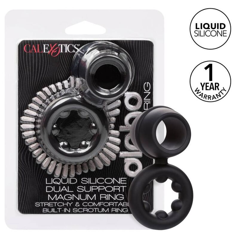 Alpha Dual Magnum Schwarzer Ring