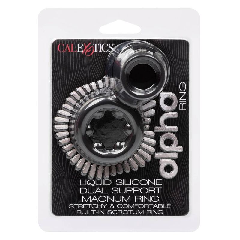 Alpha Dual Magnum Schwarzer Ring