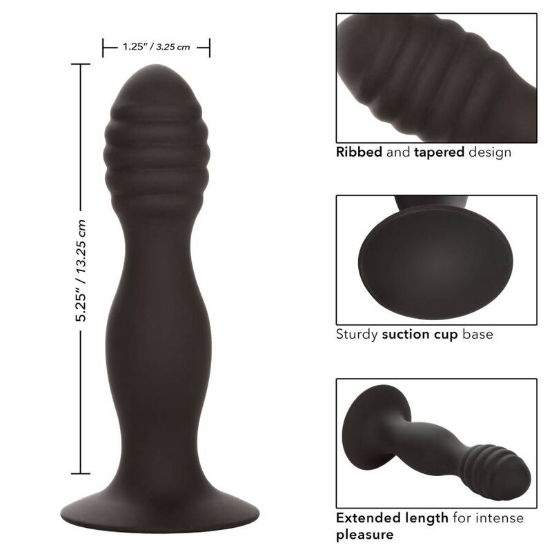 Gerippter Analstecker