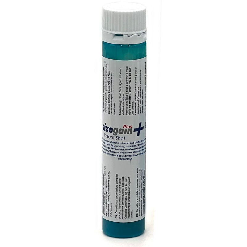 Sizegain plus Instant Shot männlicher Energizer 5 Einheiten