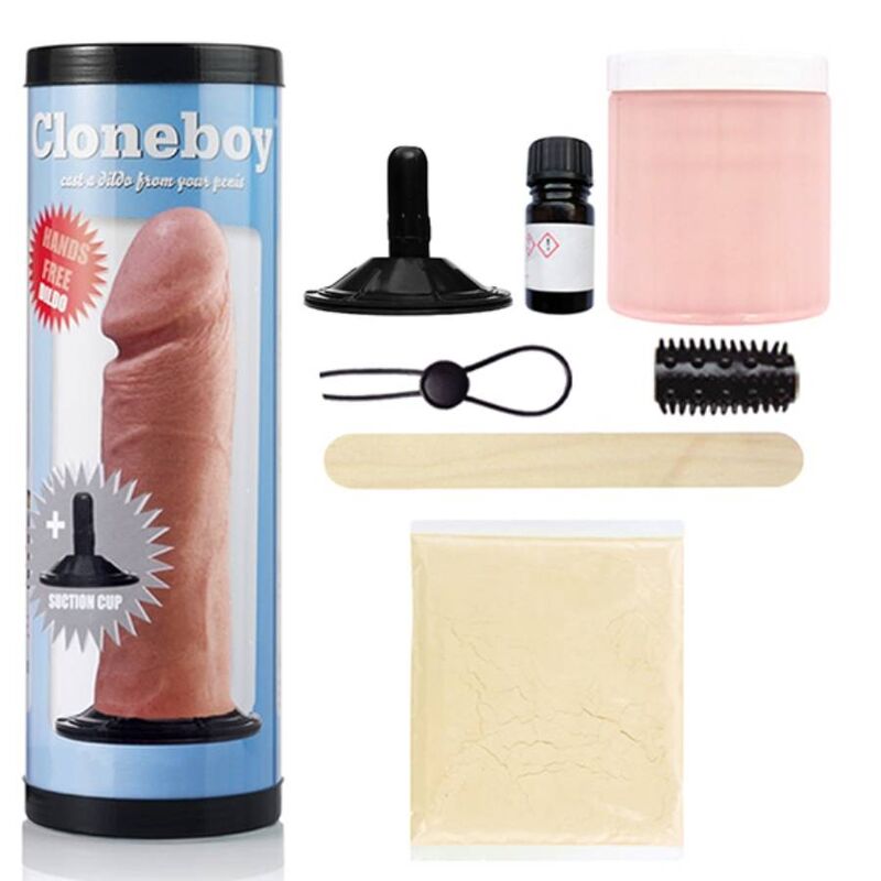 Rosa Dildo und Saugnapf