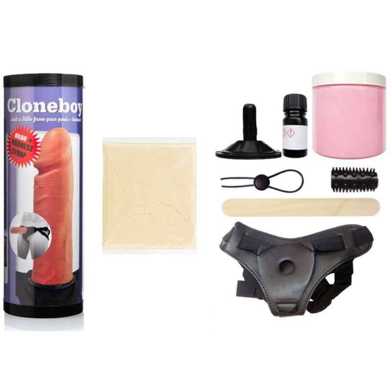 Dildo und Harnessgurt