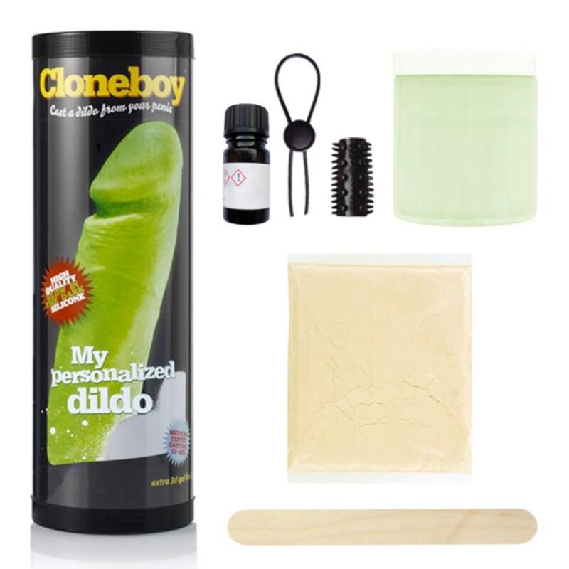 Im Dunkeln leuchtendes Penis-Klon-Kit