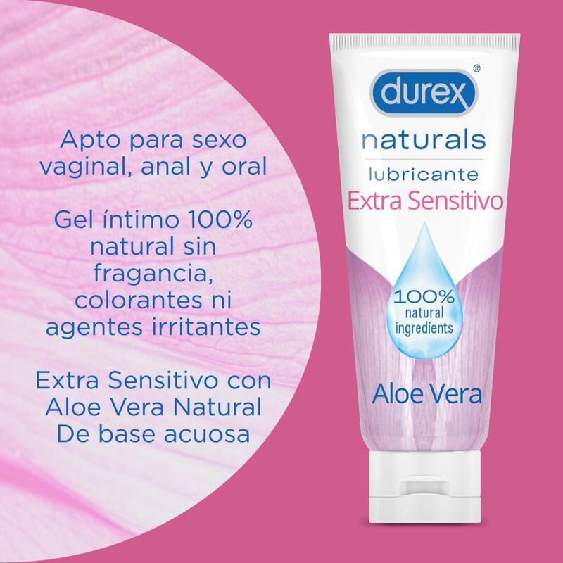 Natürliches, extra empfindliches Gleitmittel, 100 ml