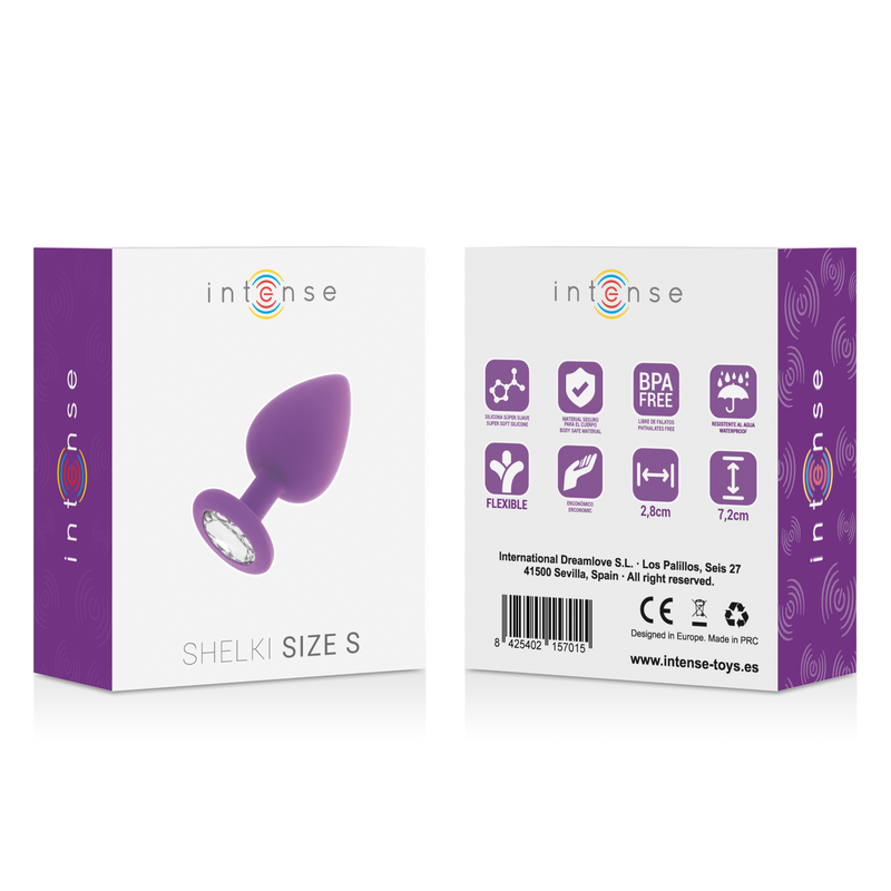 Shelkis lila Analplug