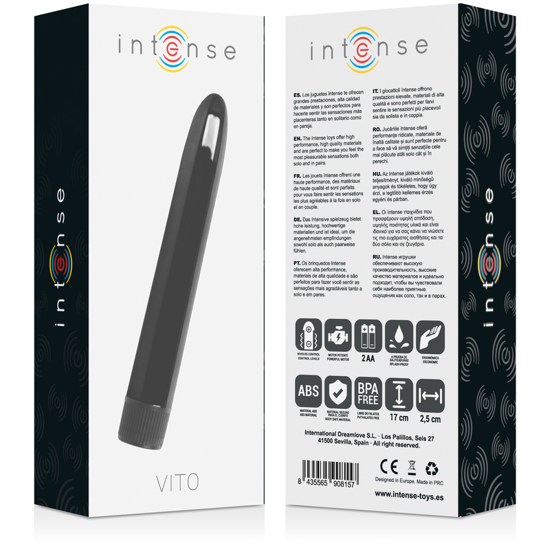 Vito schwarzer Vibrator